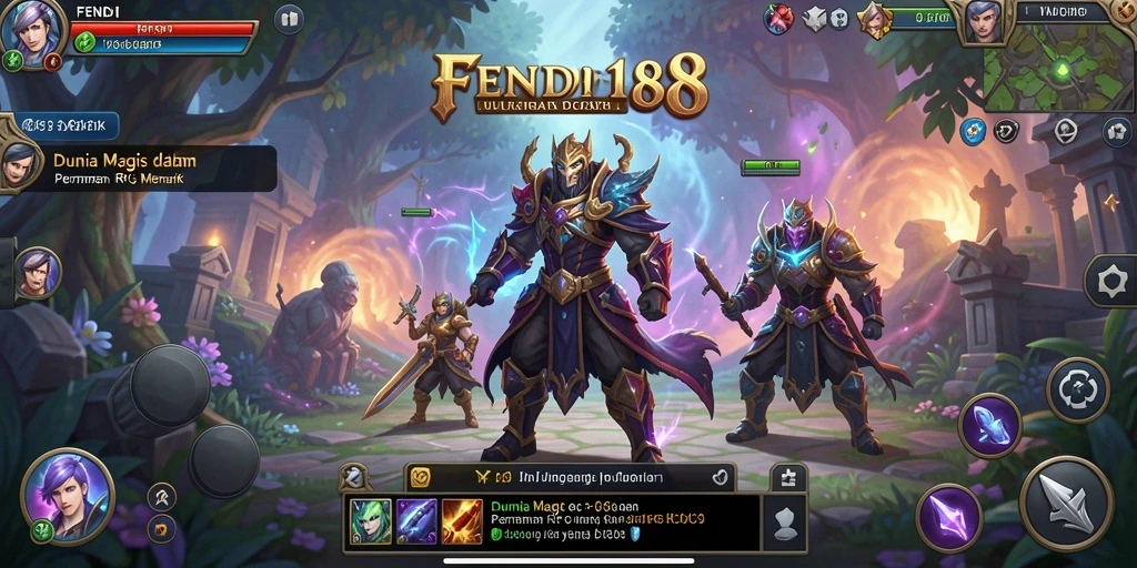 Tampilan gameplay RPG yang memukau di FENDI188