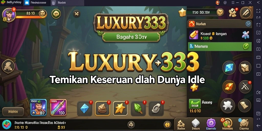 Gameplay menarik dan santai dari LUXURY333 terlihat jelas.
