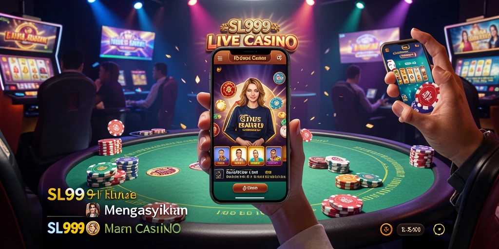Gameplay Live Casino yang menarik dan interaktif di SL999.
