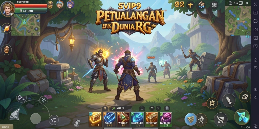 Gameplay seru dan penuh petualangan di SVIP9.
