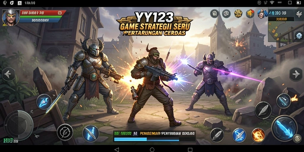 Tampilan gameplay <strong>YY123</strong> dengan aksi strategis yang mendebarkan.